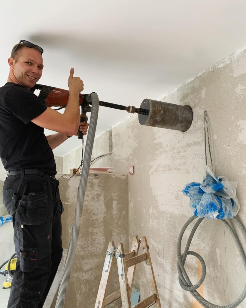 Jáadroví vrt pro rekuperaci